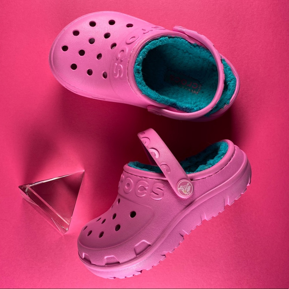 Crocs Classic Lined Fuzzy Size 9